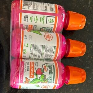 TheraBreath Kids Strawberry Splash Oral Rinse (3 pack)